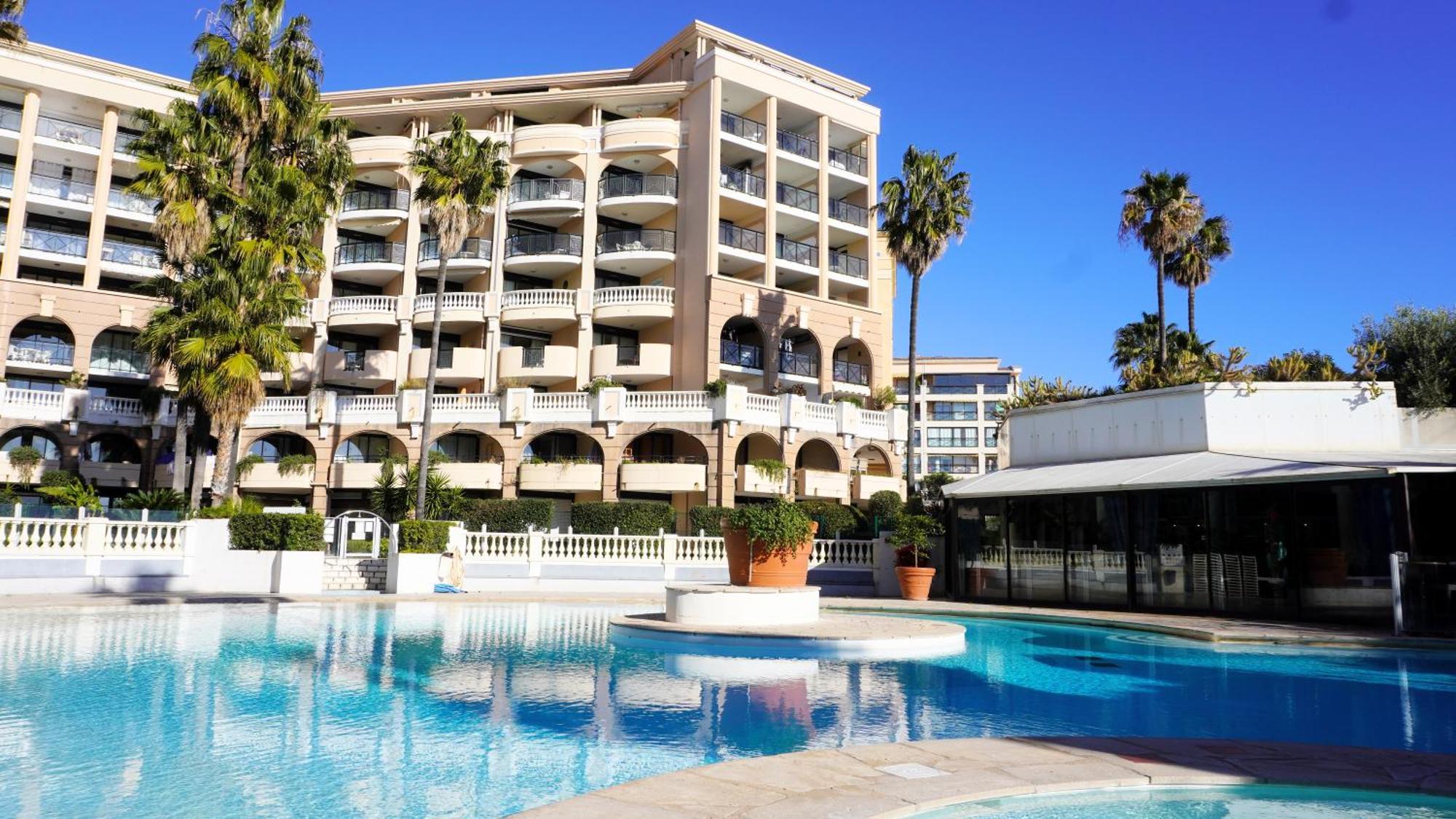 Appartement 556, Vue Mer Et Piscine By Palmazur Vacances Канны Экстерьер фото
