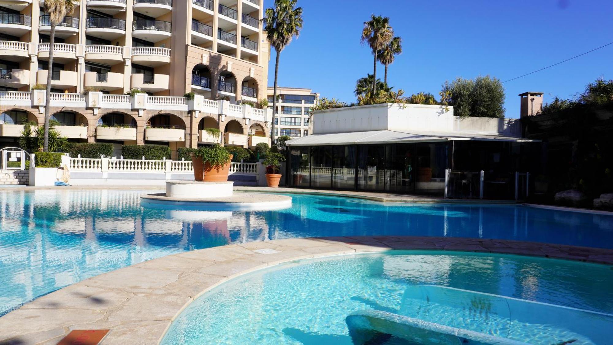 Appartement 556, Vue Mer Et Piscine By Palmazur Vacances Канны Экстерьер фото
